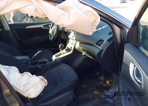 2015 Nissan Sentra Fe+ S/S/Sl/Sr/Sv from USA, damaged, VIN 3N1AB7AP1FL656726